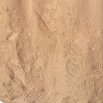 Chloe and katie Dusty Rose Pink Embroidered Lace Halter Tank Size XS Photo 4