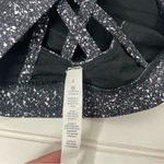 Lululemon Energy Bra Mini Splatter White Black Sz 4 876 Photo 8