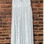 NWT Lulus Sweet Sophistication Sage Green Burnout Floral Maxi Dress Size Medium Photo 1