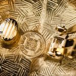 Givenchy Vintage Round Clip on Enamel Earrings Photo 3