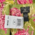 Lucky Brand NWT  Green Pink Floral Western Button Down Embroidered Shirt Photo 6
