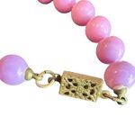 Purple Lavender Vintage Beaded Long Length Necklace Photo 4