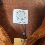 With Jean Andy Dress in Chocolate Long Sleeve Mini Dress Brown Size XS Photo 4