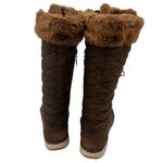Salomon  Women's Brown Hime High Winter Faux Fur Boots Size 8 Photo 6