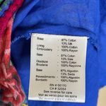 Anthropologie Payal Jain 3D Embroidered Maxi Floral Tiered Dress Size 8 Photo 7