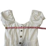 Madewell Linen Cotton Puff Sleeve Mini Dress Photo 10