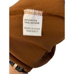 Princess Polly  Ribbed Hollie Mini‎ Skirt Brown Size 6 Photo 8