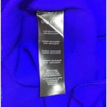 City Chic New  Dress Womens L 20 Hi Low Sleeveless Trapeze Chiffon Electric Blue Photo 9