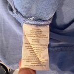 Free People  Dress Womens XS Blue Queen Of Hearts Oversized Hooded Shirt Dress Photo 7