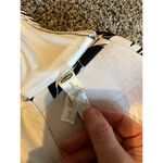 Old Navy  Women's white with black leaves‎ strapless one piece swimsuit size XL Photo 2