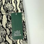 Wild Fable  Pants 6 Snake Print High Rise Skinny Y2K Grunge Streetwear Edgy Boho Photo 2