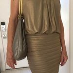 Cache Gold Bandage Mini Short Night Out Dress Photo 1