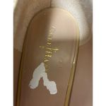 Cole Haan  Women's Camel Open Toe Patent Leather Shoes Size 7.5-SKU 1859 Photo 5