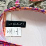 La Blanca Swimsuit One Piece Slimming Strapless Abstract 4 6 Photo 5