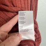 Urban Outfitters Out From Under Iona Ribbed Tunic Turtle Neck Orange Sz L Photo 7