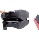 Talbots WOMEN'S BROWN LEATHER PEEP TOE PUMPS HEELS 'GRANTED 3' SIZE 8M $118 Photo 4