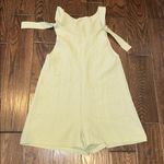 None Sage Green Sleeveless Romper size small with pockets Photo 1