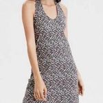 American Eagle  halter print leopard mini dress Photo 0