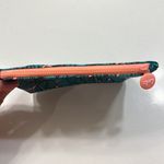 Ipsy Tropical Print Everyday Essentials Cosmetics Bag Green Photo 3