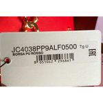 Love moschino Borsa PU Rosso Satchel Shoulder Bag Red Gold Chain Logo NWT $398 Photo 6