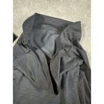 Athleta Womens Sweatshirt M Dark Gray Stowe High Neck Pullover Sweater Photo 7