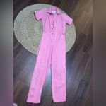 Pistola New Grover Jumpsuit In Yellow - Flamingo  nwot $170 revolve casual fall Photo 2