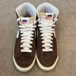 Nike High-Top Blazer Sneakers Suede Photo 3