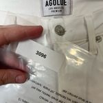 AGOLDE  Woman Size 24 Sophie high-rise White Distressed Denim skinny‎ jeans Photo 6