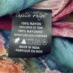 Charlie Paige NEW!  Colorful Starfish Tie Dye Tunic Top Vacation Beach Size S/M Photo 8