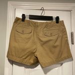 Ralph Lauren Sport Size 4 Khaki Tan Cotton Twill Zip Up Chino Shorts Photo 4