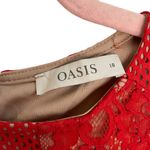 Oasis  Red Lace Dress Photo 2