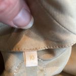 Valentino Spa Silk Blouse Tan Size 10 Photo 8