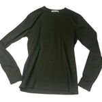 Wool & Co size small Olive green long sleeve shirt wool blend base layer coolmax Photo 0