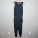 Sundry 2 Jumpsuit Womens Medium Gray Jogger Sleeveless Drawstring Casual Lounge Photo 12