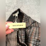 Max Studio pleated plaid skirt XS NWT Photo 4