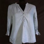 Haute Monde Long Sleeve Jean Shirt Photo 0