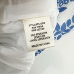 Baltic Born  Thebes Tank MIDI Dress Off White Blue Print Size XL Photo 10