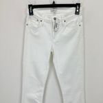 J.Crew  8" Toothpick Jean White Skinny Stretch Classic Denim Womens US 24 NWT Photo 2