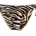 Michael Kors new âď¸ď¸ Animal Print Side Tie Bikini Bottom âď¸ď¸ Gold MK Hardware âď¸ Photo 0