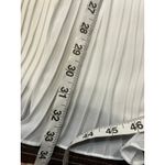 The Clothing Company  White Pleated‎ Lace Cold Shoulder Dress M Romantic Bridal Photo 13