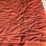 Nine West Women's Quilted Top in Terracotta Size 0X 14-16 Photo 7