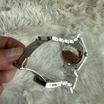 Guess  White Waterpro Chronograph-Style Watch with Rhinestone Bezel Photo 5