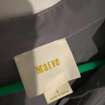 Maeve Anthropologie  Juni 100% Blouse In Gray Short Sleeve Size S Photo 10