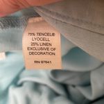 J.Jill Light Blue Tencel/Linen Blend Cargo Pants XS Photo 4