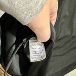 Mock Turtleneck Dress. 3/4 Length Sleeve Mini Black (688) Size XL Photo 1