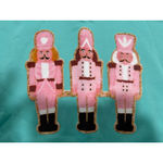 NEW Nutcracker Christmas Appliqué Crewneck Long Sleeve Pullover Sweatshirt L Blue Size L Photo 1