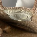 America & Beyond bag enshrine handwoven Stylish Tan Woven Jute Tote Bag New XL Photo 6