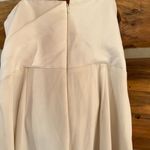 Jay Godfrey  Diamond White Ivory Pleated Strapless Evening Photo 4