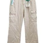 S.O.N.G 90’s Boyfriend Cargo Jeans in Denim Khaki Color Size 13/31 Photo 0