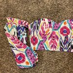 SheIn 2.  Cute multi-coloured crop top Off The Shoulders Smocked Back Size 2XL Photo 3